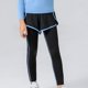 thumbnail image 2 of Odeerbi 6-14 Años Niñas Yoga Leggings Con Pantalones Cortos Workout Dance Athletic Sports Pantalones Verano Protección Solar Pantalones Cintura Alta, 2 of 6