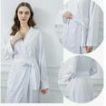 thumbnail image 4 of Bathrobe Replacement Belt,Waist Belt Plush Pajamas Robe Tie,Hotel Robe Belt, Topboutique Waist Band,Soft Bathrobe Tie Belt,White, 4 of 8