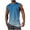 Sky Blue, variant on Nfurl Men's Gym Muscle Tank Tops for Bodybuilding Athletic Sleeveless Workout Shirt Lightweight Casual Gradient Print T Shirts Breathable Cooling Tee Shirt