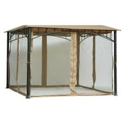 Home and Garden HGC 7 ft. Velcro Straps Mosquito Net for 10W x 10D ft. Gazebo