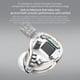 thumbnail image 3 of KZ-ASX Audífonos de 3,5 mm Jack In Ear Audífonos para teléfono (plata con micrófono) Likrtyny Para estrenar, 3 of 8