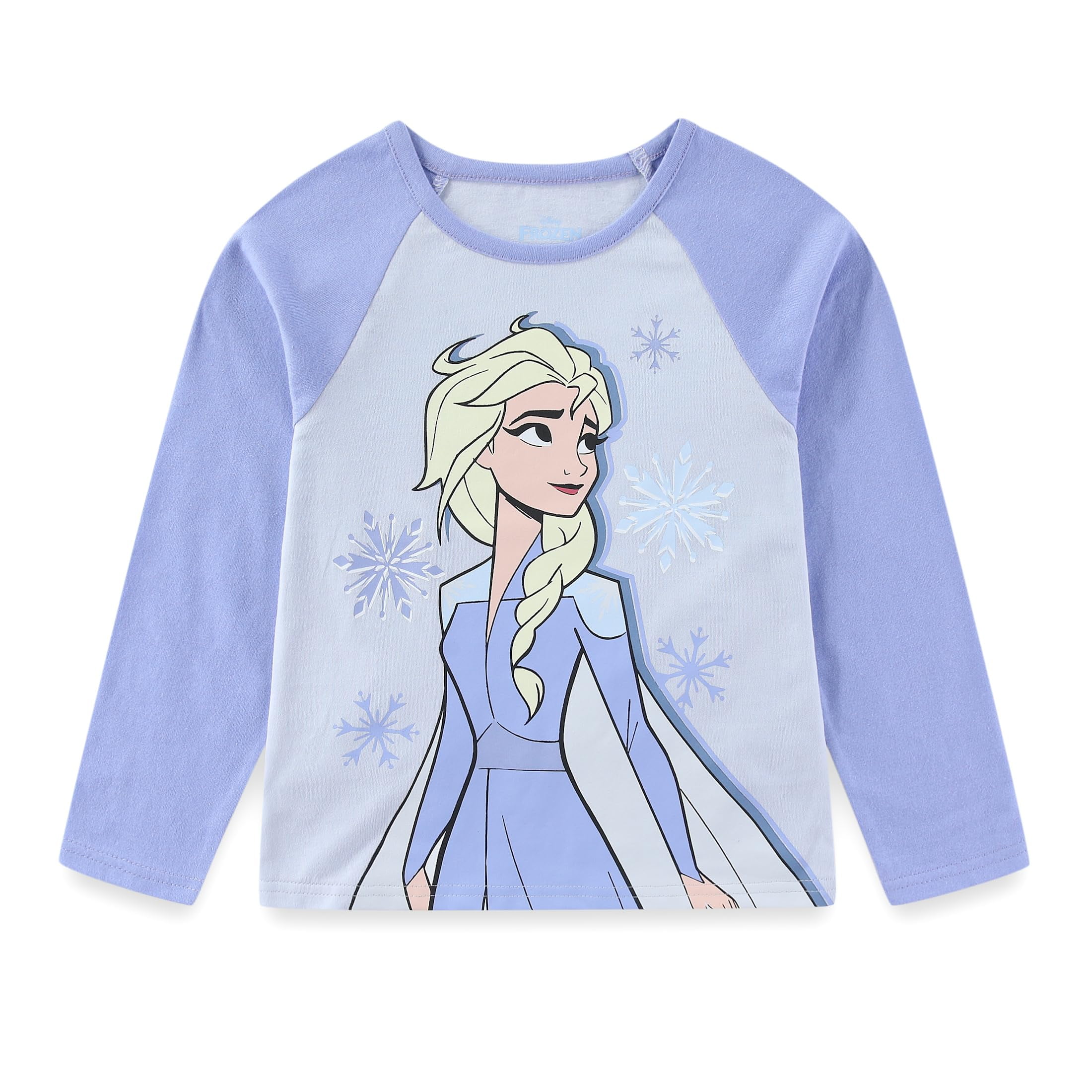 Disney Frozen Long Sleeve Shirt and French Terry Pants Set (Girls), 2 Piece Set, Sizes 2T-6X