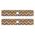thumbnail image 7 of Yayeee Faucet Mat for Kitchen Sink 30" Diatomite Long Splash Guard Pad, Orange Geometric, 2 Pack, 7 of 7