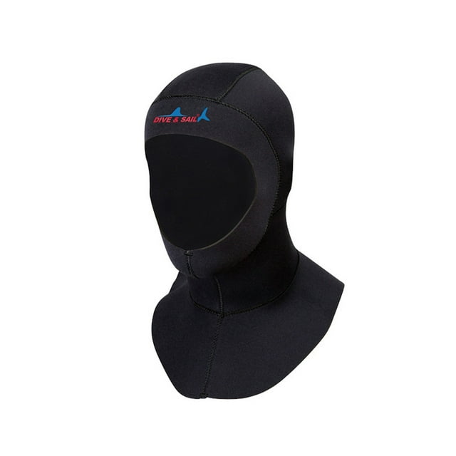 Sonducket Gorro de buceo subacuático, gorro de esnórquel, capucha portátil para exteriores, cubierta para el cuello, equipo Protector de natación de Deportes acuáticos L Sonducket OD029073-03
