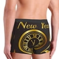 thumbnail image 6 of Cauagu 2025 New Year Print Boxer Briefs for Men,Comfortable Breathable Men's Underwear Moisture Wicking Underpants -Small, 6 of 8