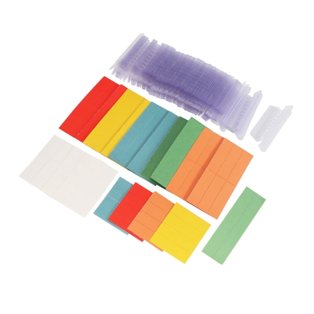 120 Juegos de Fichas Documentos Archivo Carpetas Colgantes 2 Pulgadas e Inserciones Multicolores para la IdentificacióN RáPida Archivos