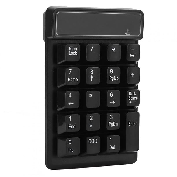 Teclado inalámbrico Bluetooth, 19 teclas Teclado numérico Bluetooth Teclado numérico Bluetooth Teclado numérico Bluetooth Altamente versátil
