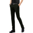 thumbnail image 5 of Matchstick Men's Cotton Slim Fit Stretch Casual Chino Pants for Work Jogger Training, 5 of 10