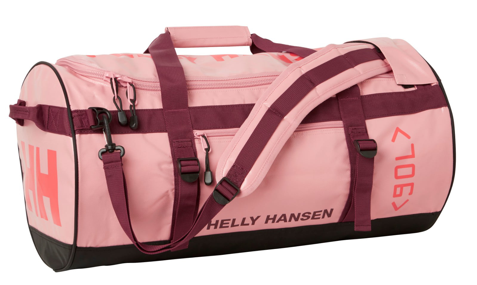 Helly Hansen Unisex Classic Duffel Bag 90L Black Sports Gym Outdoors Waterproof 
