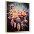 thumbnail image 2 of Designart "Intercepting Dreams with Dreamcatcher III" Dream Catcher Floater Framed Canvas Wall Art, 2 of 7