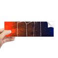 thumbnail image 1 of Crystal Universe Sky Fantasy Star Brown Rectangle Bumper Sticker Notebook Window Decal, 1 of 1