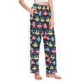 thumbnail image 2 of FORMRS Women's Pajama Pants with Pockets Soft Comfy Loungewear Sleep Bottom, Sizes S-2XL, Cartoon Space Cat, 2 of 8