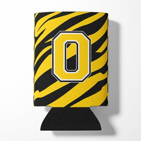 

Carolines Treasures CJ1026-OCC Letter O Initial Tiger Stripe - Black Gold Can or Bottle Hugger Can Hugger multicolor