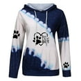 thumbnail image 4 of Essentials Hoodie for Women Long Sleeve Cute Dog Print Hooded Sweatshirt Fall Fashion Casual Pullover Tops 2025 Winter Clothes, 4 of 4