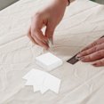 thumbnail image 2 of KAKOWELY Gabarit de Courtepointe en Diamants Papier de Raccordement Blanc Courtepointe Bricolage Papier Fleur 100 Pcs Gabarits en Forme de Diamant pour Projets de Patchwork Réutilisable Facile à Utiliser Tous les Niveaux de Compétence, 2 of 5