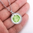 thumbnail image 5 of Agiferg Silver Hollow Alloy Aromatherapy Essential Oil Diffuser Necklace Box Pendant, 5 of 5