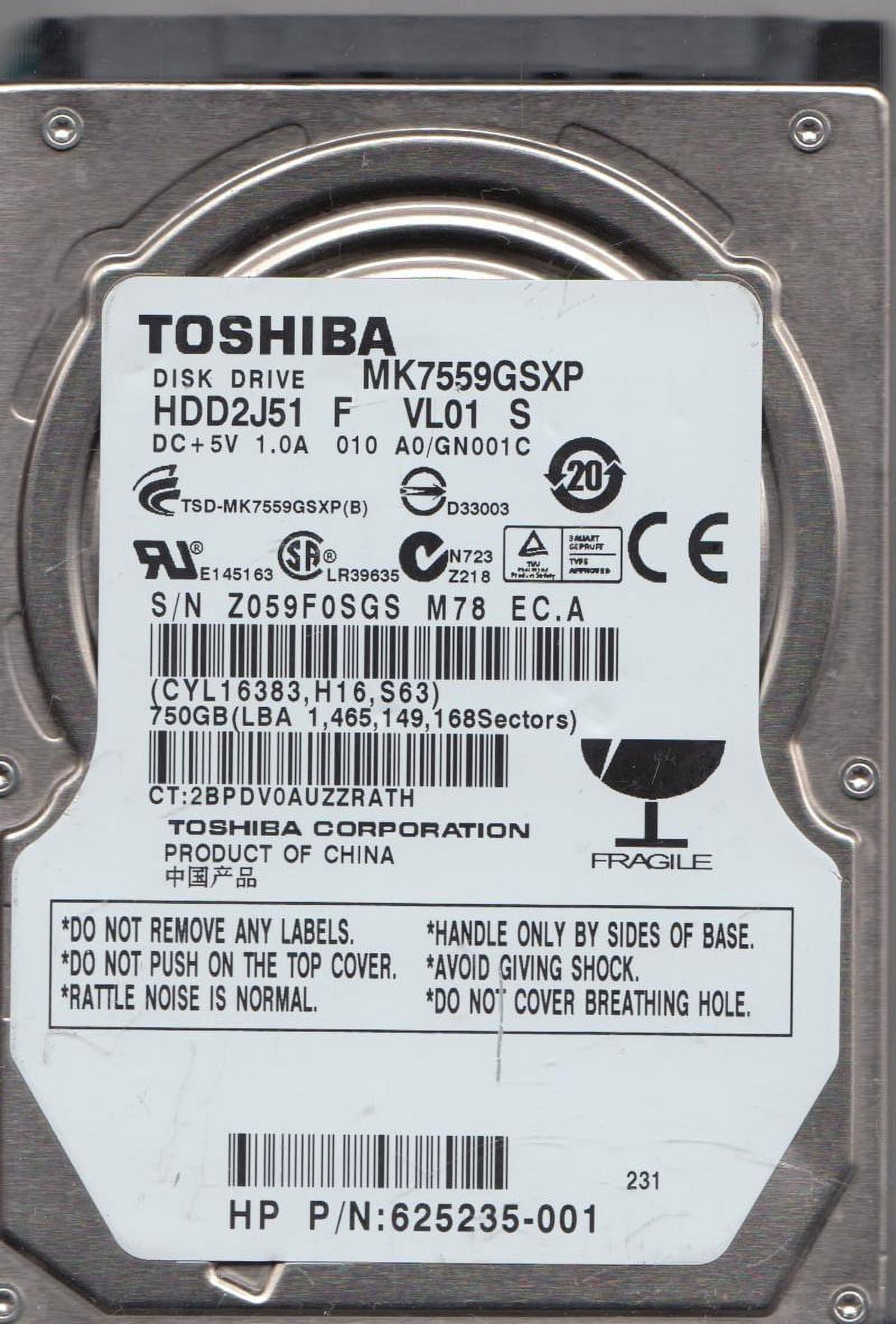 Toshiba 4TB MD04ACA400 SATA 6.0Gb/s 7200RPM Internal Hard Disk