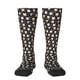 thumbnail image 1 of Balery Snowflake Cream Hot Cocoa Calcetines novedosos Calcetines deportivos Calcetines hasta la rodilla Calcetines de algodón Calcetines originales y geniales, 1 of 6