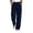 Navy-pants, variant on Aezemi Womens Corduroy Straight Leg Pants Winter Elastic Waist Comfy Outdoor Fashion Pants Pull on Fall Casual Workout Trousers with Pockets M
