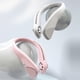 thumbnail image 2 of Bladeless Neck Fans, 4000mAh Usb Rechargeable Neck Fan,Portable Hands Free Neck Fan,Leafless, Headphone Design,Three-Speeds Change, 2 of 5