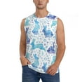 thumbnail image 2 of Picia Rabbit2 mens Cotton Tank Undershirts , Moisture-wicking Ribbed Tanks, Lightweight Cotton Tank Undershirts-XX-Large, 2 of 8