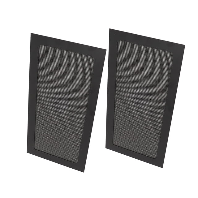 Filtro de Polvo para Vendilador de Computadora, Paquer de 2 Cubias de Filtro de Malla A Prueba de Polvo de Pvc, Filtro de Enfriador de PC de Adhesión Magnética, Malla Fina