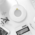 thumbnail image 4 of Heating Mat,ABS USB Coffee Coaster Cold Hot Dual Purpose USB Power Office Home Cold Hot Dual Purpose Coaster Coffee Cup Insulated Protective Mat USB Power Heating Plate, 4 of 7