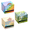 Glitter Sticky Notes-ALL-3PC-A3, variant on Glitter Sticky Note Roll, Transparent Pull-Out Pad with Cute Fruit | Sparkly Pop-Up Self-Adhesive Memo 2.5x1.7inch Sticky Note Pad Waterproof Self-Stick Notepad Stickies 105 Sheets
