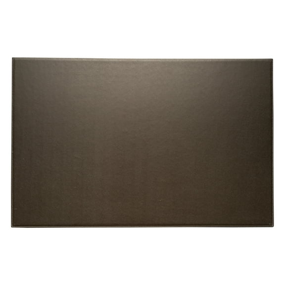 Coco Brown Leather 18"x28" Desk Pad.