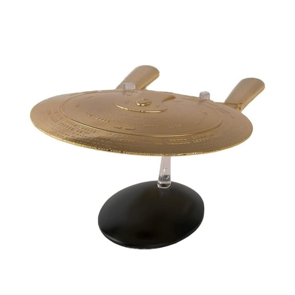 Eaglemoss Star Trek Starship Replica | XL USS Enterprise NCC-1701-D Gold Variant