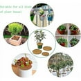 thumbnail image 3 of Coco Plant Mat, Coco Mulch Disc, Winter Protection for Potted Plants, Protect Potted Plant Roots from Frost 20cm Fontainebleau, 3 of 5