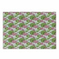 thumbnail image 1 of Lotus Cutting Board, Watercolor Style Nature Scene from Japan Blooming Flowers Pastoral Art, Decorative Tempered Glass Cutting and Serving Board, Small Size, Fern Green Pale Blue, by Ambesonne, 1 of 1