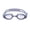 Silver/Clear, variant on CLEAR'R Cayman Adult Swim Goggle Silver/Clear