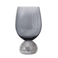 thumbnail image 2 of Exquisita copa de vidrio, liviana y duradera, estilo vintage, multipropósito resistente, vidrio vintage, para té , bodas, uso diario en 480ml BLESIY Copa de jugo, 2 of 6
