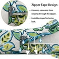 thumbnail image 6 of Magpie Patio Bench Cushion Cover 45x18x3 Inch, NO Insert! Water Resistant UV Protection Outdoor Swing Loveseat Replacement Cover with Zipper-Phoenix Blue, 6 of 7