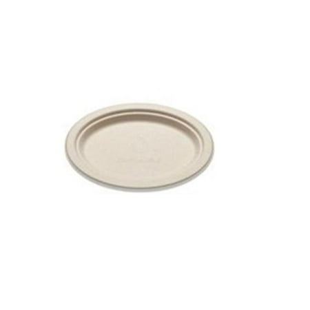 - Bridge-Gate WHBRG-710 7 x 10 in. Bagass Oval Platter, Natural - Case of 500