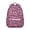 Pink, variant on Geometric Shapes Texture Print Laptop Backpack for College Students, Stylish Bookbag for School and Work, Durable Daypack with Organizer, Ideal Gift Idea