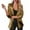 Gold, variant on Yigetop Sequin Blazer for Women Women Sequins Sequin Jacket Casual Long Sleeve Glitter Party Shiny Lapel Rave Outerwear Coat Sparkly Jacket Red XL
