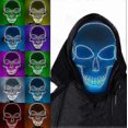 thumbnail image 4 of Halloween Led Mask, Scary Light Up Purge Mask Cosplay Masks, 4 of 5