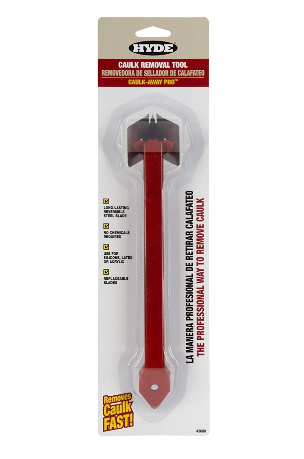 43600 CaulkAway Pro Removal Tool, Remove old caulk quickly and cleanly