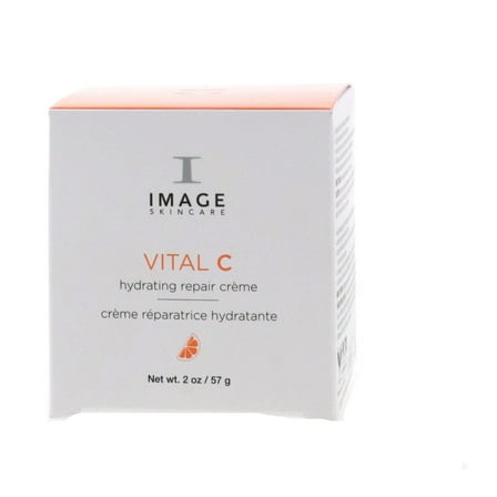 IMAGE VITAL C Hydrating Repair Crème, Face Night Cream Moisturizer with Hyaluronic Acid, for Dry Skin