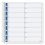 Tops Voice Message Log Books, 8 1/4 x 8 1/2, 800-Message Book (TOP4416)
