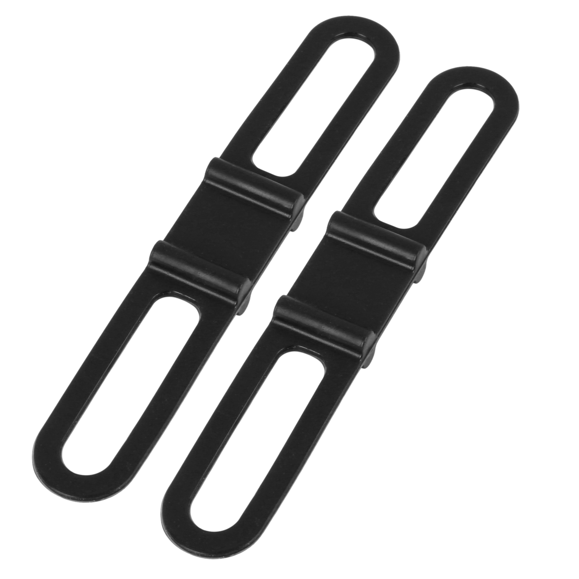 2pcs Bike Silicone Mount Band Cycling Bicycle Strap Replacement Black