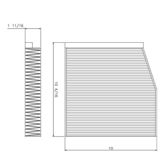 Cabin Air Filter Fits select: 2014-2019 MERCEDES-BENZ CLA, 2015-2020 MERCEDES-BENZ GLA