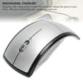 thumbnail image 3 of Folding Wireless Mouse, Computer Travel 2.4G Mice with Receiver, Magnetic Power Off Switch, Portable for Laptop, 3 of 7