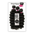 thumbnail image 2 of Organique Mastermix DEEP Wave 3PCS 18"/20"/22" (4 Medium Brown) - Shake-N-Go Synthetic Weave, 2 of 2