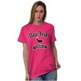 thumbnail image 4 of New York Cute Upstate Deer Souvenir Men's Graphic T Shirt Tees Brisco Brands X, 4 of 6