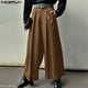thumbnail image 2 of INCERUN 2024 Pantalones de estilo coreano para hombre, pantalones de pierna recta de cintura alta y lisos, pantalones casuales de calle, pantalones sencillos que combinan con todo, tallas S-5XL, 2 of 5