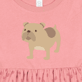 thumbnail image 4 of Inktastic Bulldog Girls Baby Dress, 4 of 5