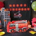 thumbnail image 3 of Dserhfy Firetruck Pinata with Stick Blindfold Confetti Small Firefighter Birthday Decoration for Kids Boys Firetruck Theme Birthday Party Supplies, 3 of 7